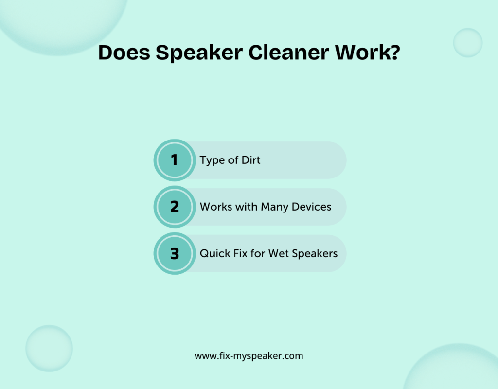 Does Speaker Cleaner Work