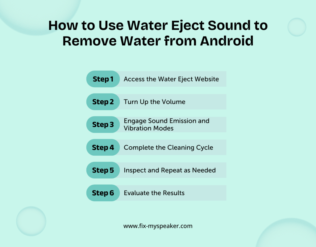 How to Use Water Eject Sound to Remove Water from Android