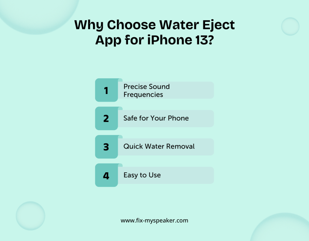 Why Choose Water Eject App for iPhone 13