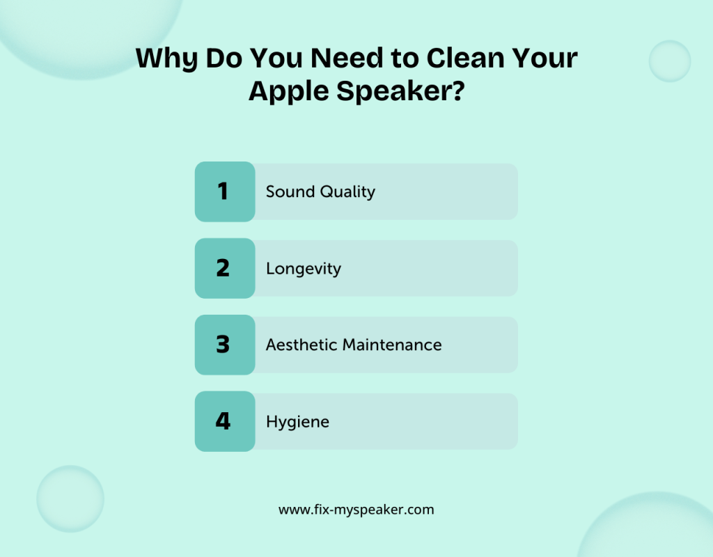 Why Do You Need to Clean Your Apple Speaker