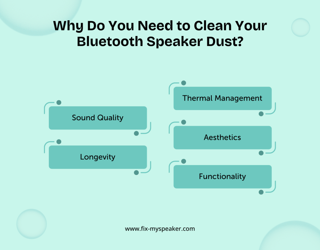 Why Do You Need to Clean Your Bluetooth Speaker Dust