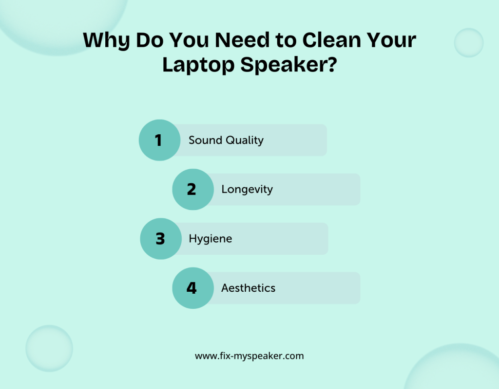 Why Do You Need to Clean Your Laptop Speaker?