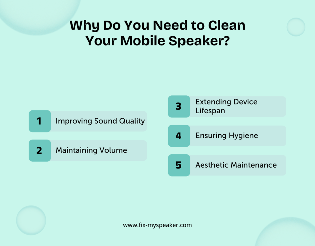 Why Do You Need to Clean Your Mobile Speaker