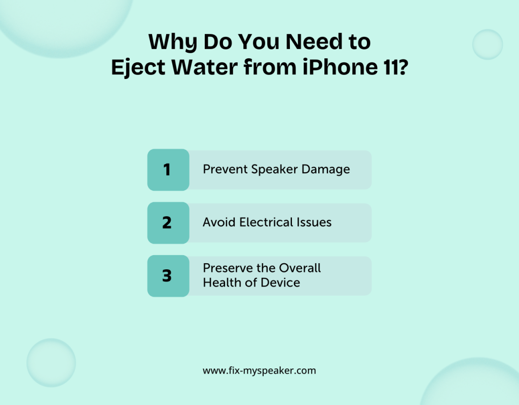 Why Do You Need to Eject Water from iPhone 11