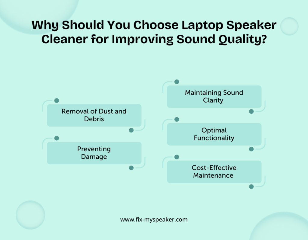 Why Should You Choose Laptop Speaker Cleaner for Improving Sound Quality?