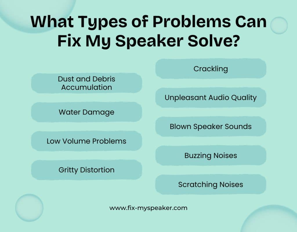 Fix My Speaker Best Speaker Cleaner App Eject Water Dust